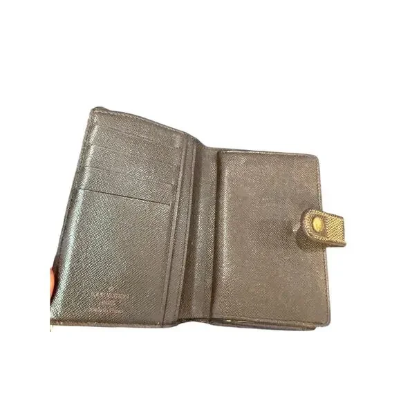 Louis Vuitton Damier Ebene Kisslock wallet*Beautiful Condition with COA - Picture 7 of 9